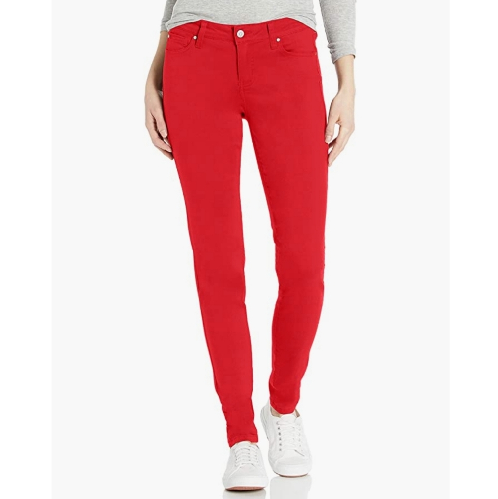 Red Ankle Jeans